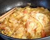 簡単!白菜カニカマ卵丼作り方14写真