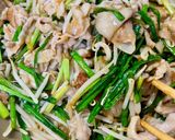もやしニラ豚こまコク旨ピリ辛オイスターソース炒め作り方9写真