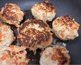 金平入りつくねハンバーグ作り方3写真
