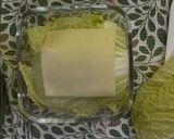 白菜とチーズの重ねレンチン蒸し作り方6写真