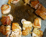きのこと玉ねぎの和風ソースチキン作り方2写真