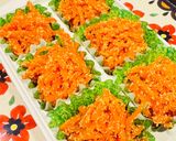 簡単!お弁当冷凍作り置き☆人参たらこ炒め作り方5写真
