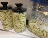 乳酸らっきょ！本漬けまでの下漬け作り方4写真