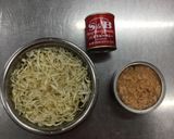 【保育園おやつ】ツナと切干大根のぎょうざ作り方1写真