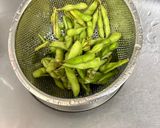 茹でないから旨み凝縮！シンプル 蒸し枝豆作り方1写真