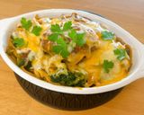 市販のソースで♪ハンバーグカレーパスタグラタン作り方8写真