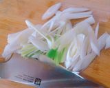＊じゃがいもと長ネギと牛肉の甘辛炒め＊作り方3写真
