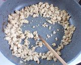 味付け鶏ひき肉と長いもの油揚げ詰め焼き作り方2写真