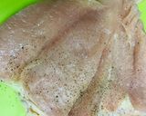 鶏胸肉の丸ごとステーキ●マスタードソース作り方1写真