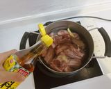 スペアリブとインゲン豆の煮込み料理と花巻作り方1写真