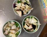 根菜茄子白菜中華風オイ味噌味温野菜サラダ作り方15写真