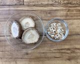 しいたけの肉詰めフライ作り方1写真