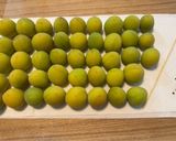 梅シロップ（薩摩西郷梅）作り方1写真