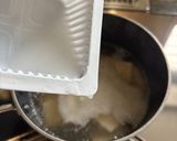 青さのり(青のり)と豆腐の翡翠スープ作り方3写真