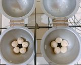 可愛い⚽️まんまるサッカーボールチョコパン作り方7写真