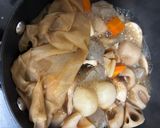 簡単　残った根菜で肉なし味わい筑前煮作り方5写真