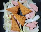 韓国ごはん＊トッポッキ(甘辛味噌餅炒め)作り方2写真