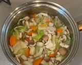 高きび豆乳スープ作り方4写真