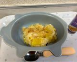 りんごとさつまいものパン粥（牛乳不使用）作り方4写真