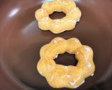 焼きポンデリング バニラアイス添え作り方1写真