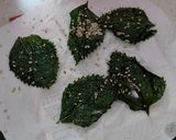 焼くだけ簡単！パリパリ大葉ふりかけ作り方3写真