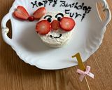 離乳食後期に食べられるアンパンマンケーキ作り方7写真