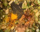 ネギとカルダモンのスパイスキーマカレー作り方2写真