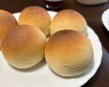 湯種でふわふわ♫基本の極上丸パン作り方10写真