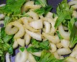 卵入り♡セロリのカレー炒め作り方3写真