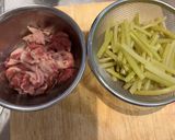 牛肉とフキのピリ辛炒め作り方2写真