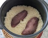 炊飯器におまかせ 簡単さつまいもご飯作り方6写真
