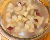 さつまいもと塩昆布の炊き込みご飯作り方1写真
