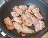 ナスと鶏もも肉の甘酢炒め作り方5写真