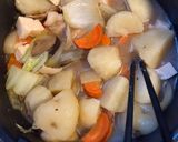 高野豆腐の豚汁作り方5写真