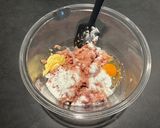 🍱冷めても絶品！簡単鶏もも照り焼きつくね作り方3写真