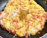 超簡単！小えびのスパイスカレー炒飯作り方5写真