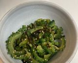 塩昆布ゴーヤ作り方5写真