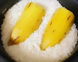 炊飯器にお任せ！ほく甘♡さつまいもごはん作り方5写真