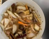 簡単根菜茄子白菜オイレモン味ハム入野菜炒作り方24写真
