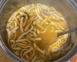 お手製えび入りキムチ鍋作り方7写真