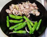豚とシシトウの生姜焼き作り方5写真
