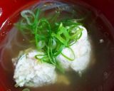 鶏団子と春雨のスープ作り方2写真
