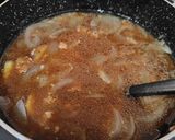 さつまいものひき肉豚汁作り方4写真