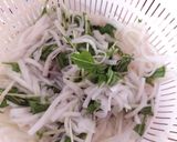 大根と水菜のサラダ作り方3写真