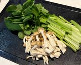 【調味料2つ】厚揚げと小松菜の煮びたし作り方1写真