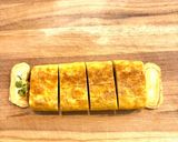 アスパラとチーズの卵焼き作り方11写真