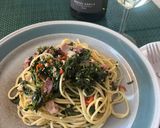 イワミツバのペペロンチーノ作り方6写真
