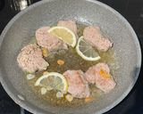 ガーリックレモンバターの豚ヒレステーキ作り方6写真
