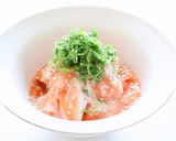 おつまみ・丼にも【サーモンの塩麹漬け】作り方3写真
