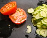 簡単！焼きトマトサンド作り方1写真